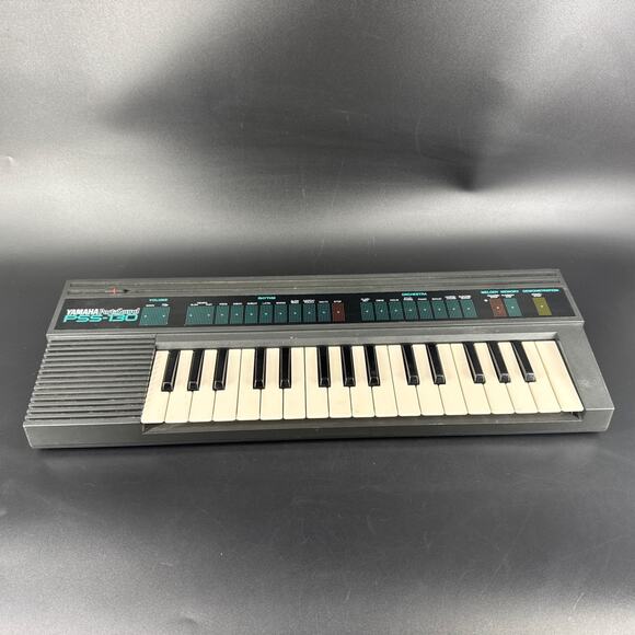1987 Yamaha PortaSound PSS-130 VINTAGE Electronic Keyboard Japan Works - Picture 1 of 13